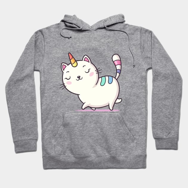 Cat Unicorn Hoodie by zoljo